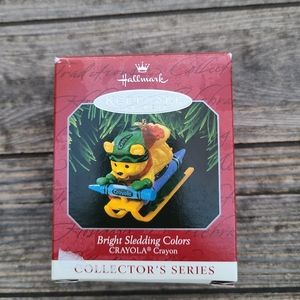 Hallmark Crayola Sled Ornament